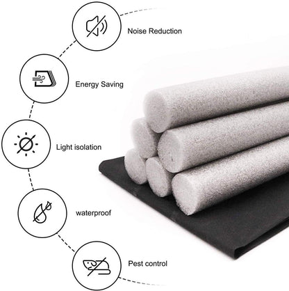 Bug-Proof Door Seal Strip – Stops Drafts, Noise & Insects